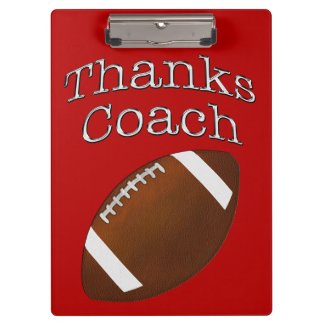 Football Coach Gift Ideas, Football Clipboards