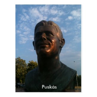 Ferenc Puskás Postcard