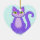 Cartoon Cat Cute Snaggletooth Kitty Ornament | Zazzle.com