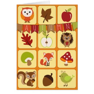 Happy Autumn Days Card