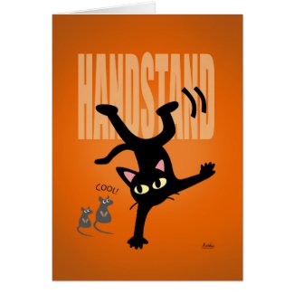 HANDSTAND CARD