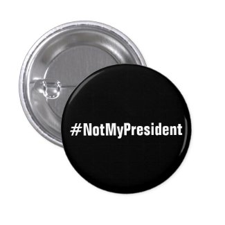 #NotMyPresident button