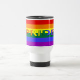 LGBT Pride Rainbow Flag Travel Mug