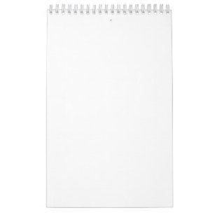 Single Page SmallCalendar, White