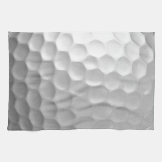 Golf Ball Dimples Texture Pattern Towels
