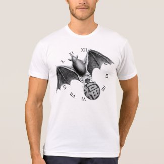 Good fortune round the clock. Bat T-Shirt