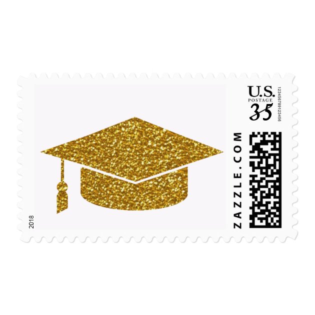 Graduate Gold Postage