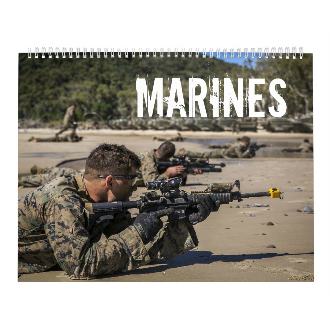 Marines Military Photo Calendar (Cover)