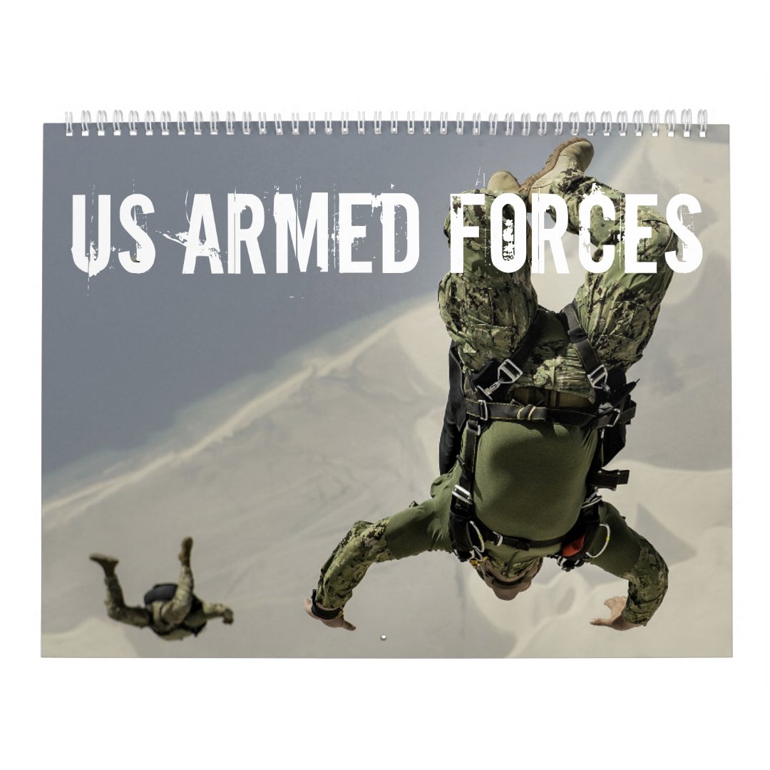 United States Armed Forces Military Photo Calendar (Cover)