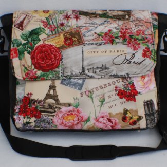 Travel Paris - Large Messenger Bag