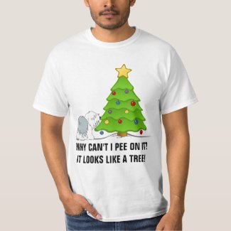 Explain the meaning of Christmas to your dog now! T-Shirt