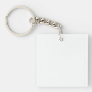 Acrylic Keychain, Square (single-sided)