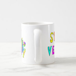 SVE custom team building mug -- Dream bold-rainbow