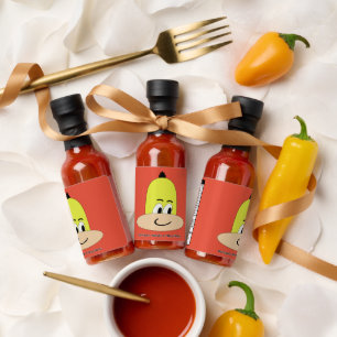 Sveety Funny Comic Pepper Character Hot Sauces