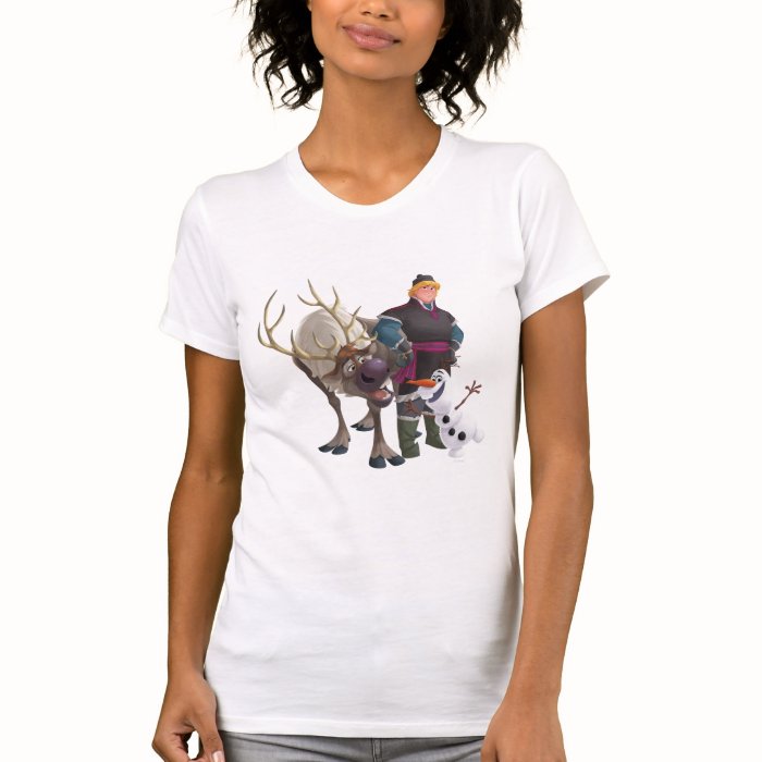 Sven, Olaf and Kristoff Tee Shirt