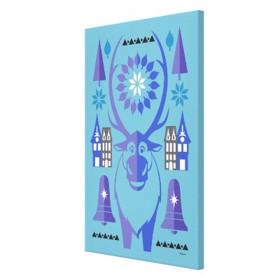 Sven | Sparkling Celebration Canvas Print