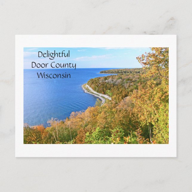 SVEN'S BLUFF/PENINSULA STATE PARK/DOOR COUNTY/WIS. POSTCARD (Front)