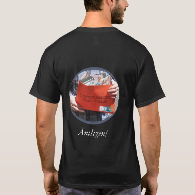 Svensk Pension - Swedish Pension T-Shirt (Back)