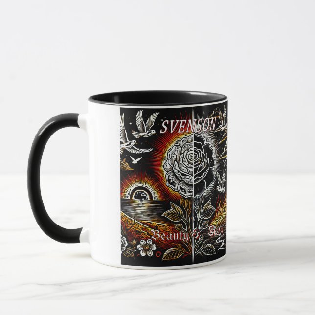 Svenson - Beauty and Envy  Mug (Left)