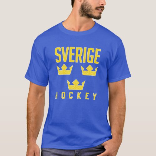Sverige Hockey T_Shirt