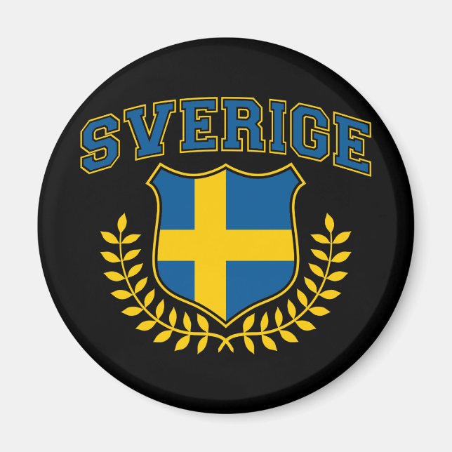Sverige Magnet (Front)