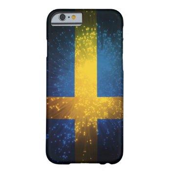 Sverige; Sweden Flag Barely There Iphone 6 Case by FlagWare at Zazzle