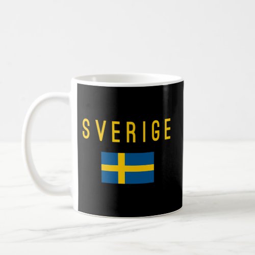 Sverige Swedish Flag Stockholm Coffee Mug
