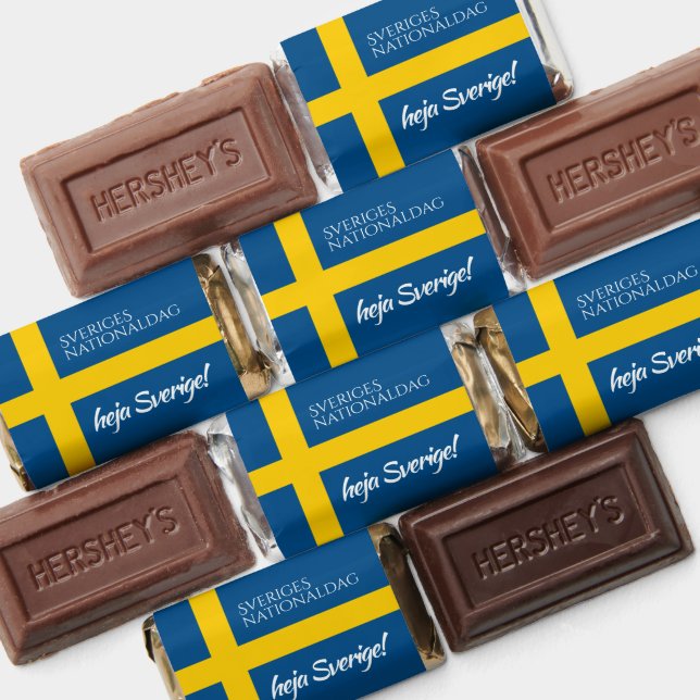 Sveriges Nationaldag Swedish National Day Hershey's Miniatures (Assorted)