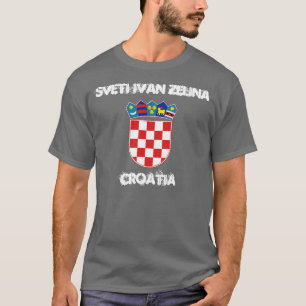 Sveti Ivan Zelina, Croatia with coat of arms T-Shirt