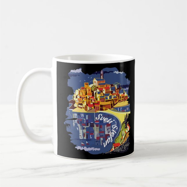 Sveti Stefan Coffee Mug (Left)