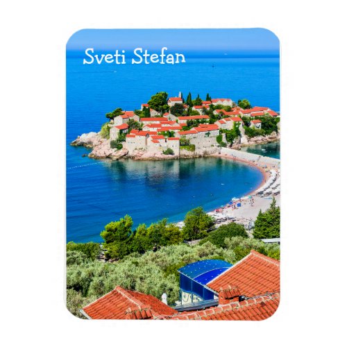 Sveti Stefan island Montenegro Magnet
