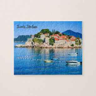 Sveti Stefan Montenegro Jigsaw Puzzle