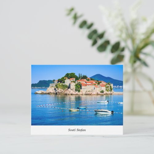 Sveti Stefan Postcard