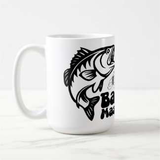 SVG Custom Bass Master fishing Coffee Mug