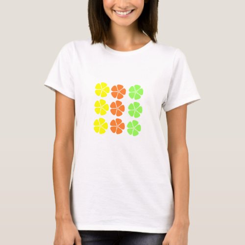 SVG Flower Design T_Shirt