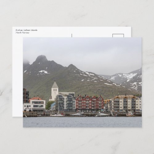 Svolvaer Lofoten Islands Postcard
