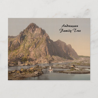 Svolvaer, Lofoten, Nord-Norge, Norway Postcard