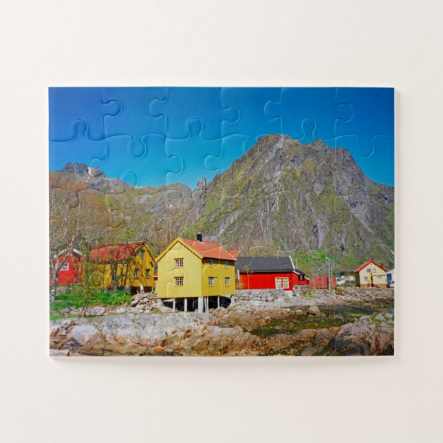 Svolvaer, Norway 30-pc Jigsaw Puzzle (Horizontal)