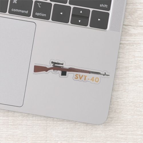 SVT_40 Soviet WW2 Sniper Rifle Sticker