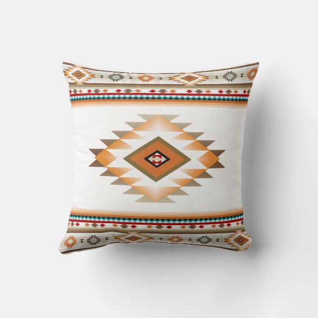 SW Pattern 2 - change color Throw Pillow (Back)