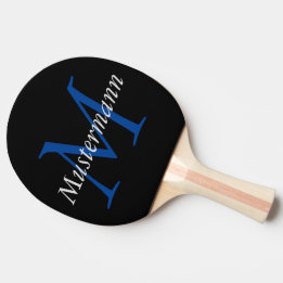 SW personalized with monogram Ping Pong Paddle