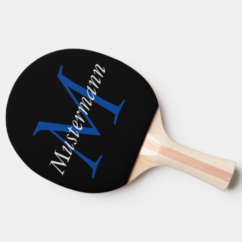 SW personalized with monogram Ping Pong Paddle