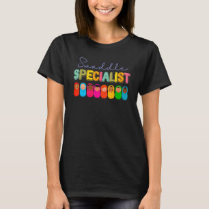 Swaddle Specialist NICU Nurse Mother Baby Neonatal T-Shirt