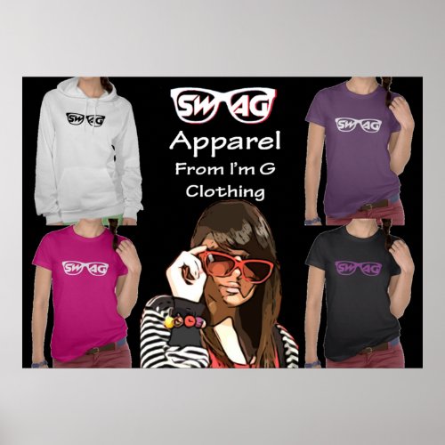 Swag Apparel Poster