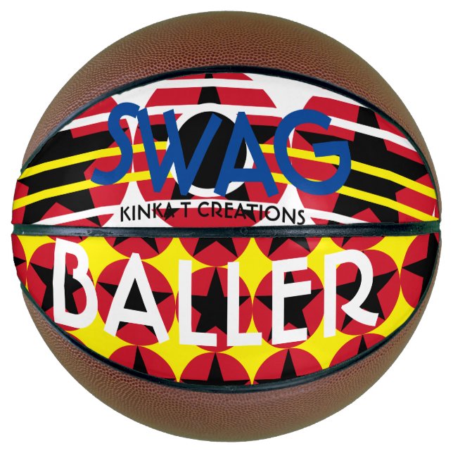 Swag Baller Basketball (Front)