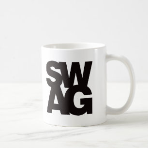 Swag - Black Coffee Mug