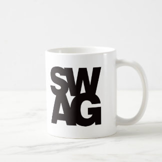 Swag - Black Coffee Mug