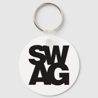 Swag - Black Keychain