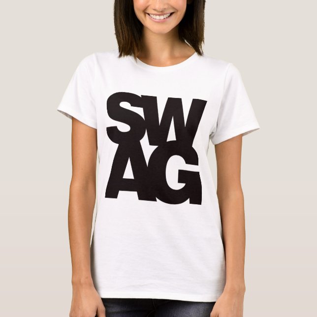 Swag - Black T-Shirt (Front)