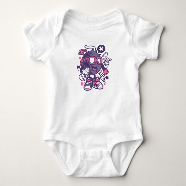 Swag Bomb Baby Bodysuit (Front)